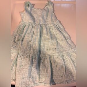 Cat & Jack Pastel Blue Textured Kids Dress